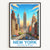 New York Wall Art Vintage Travel Posters Nature City Landscape Picture Prints Suitable For Home Room Living Room Office Bedroom Aesthetic Decor Unframed | teecentury