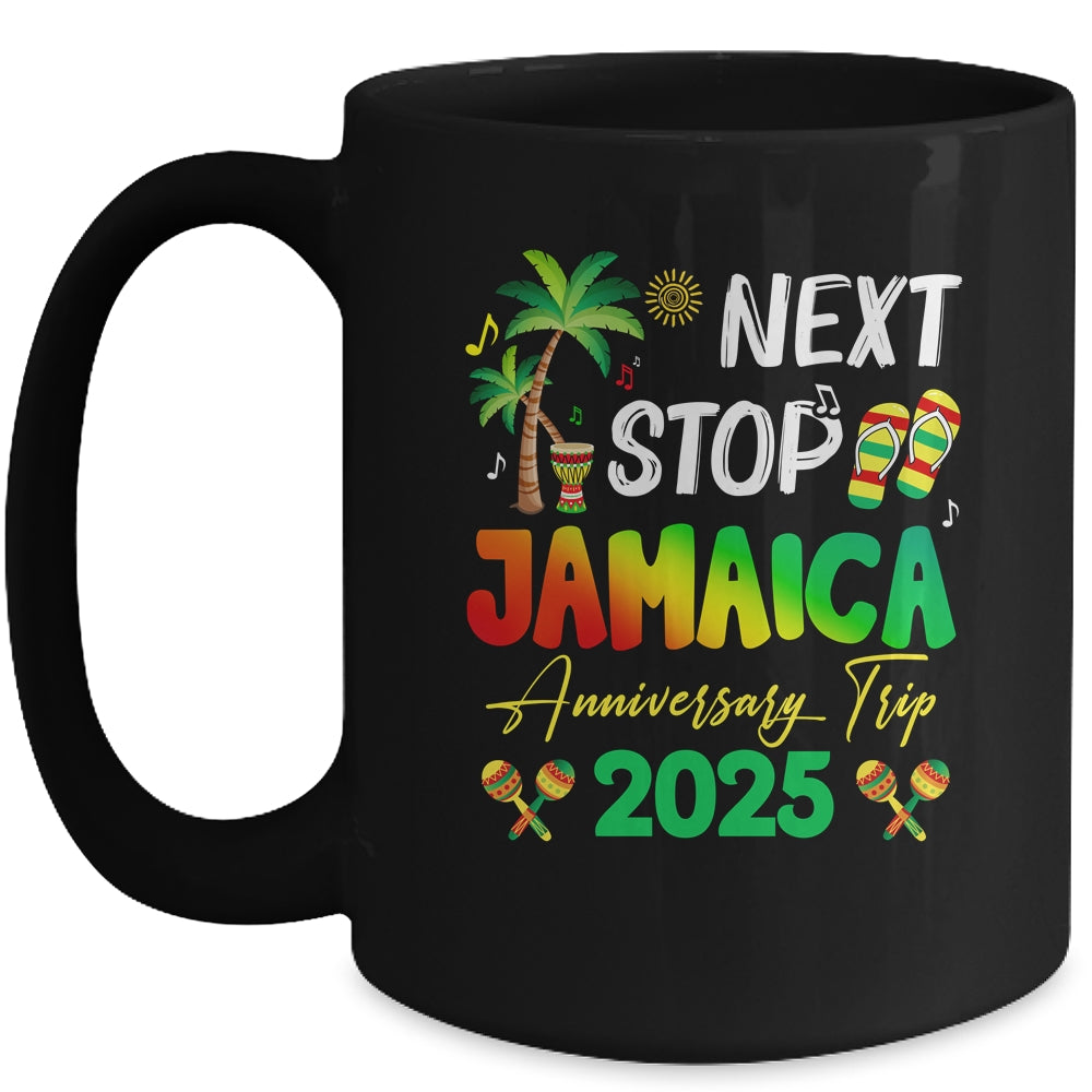 Next Stop Jamaica 2025 Couples Anniversary Family Trip Mug | teecentury