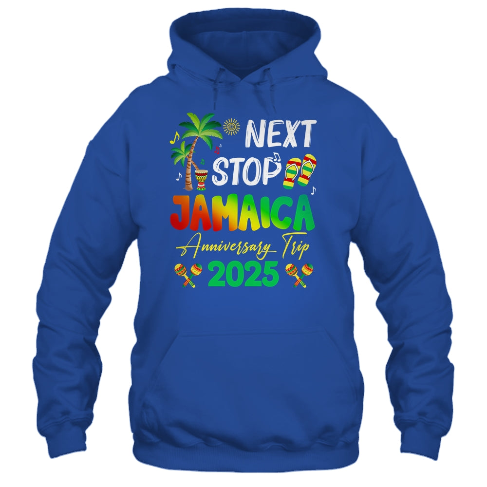 Next Stop Jamaica 2025 Couples Anniversary Family Trip Shirt & Tank Top | teecentury