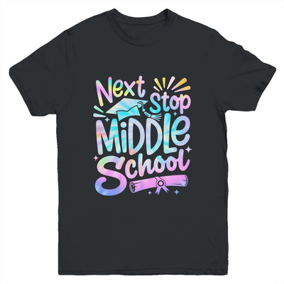 Next Stop Middle School Elementary School Graduation 2025 Youth Shirt | teecentury