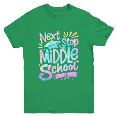 Next Stop Middle School Elementary School Graduation 2025 Youth Shirt | teecentury