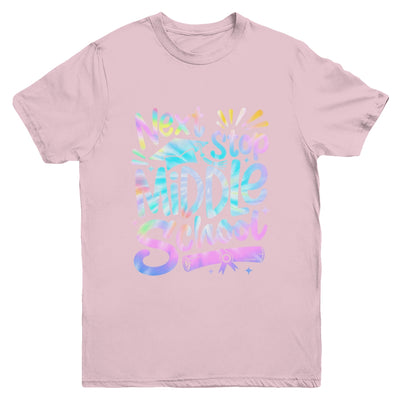 Next Stop Middle School Elementary School Graduation 2025 Youth Shirt | teecentury