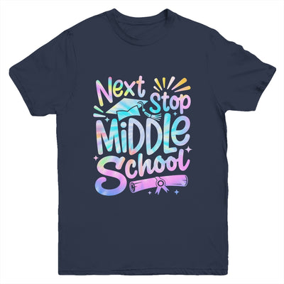 Next Stop Middle School Elementary School Graduation 2025 Youth Shirt | teecentury