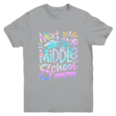 Next Stop Middle School Elementary School Graduation 2025 Youth Shirt | teecentury