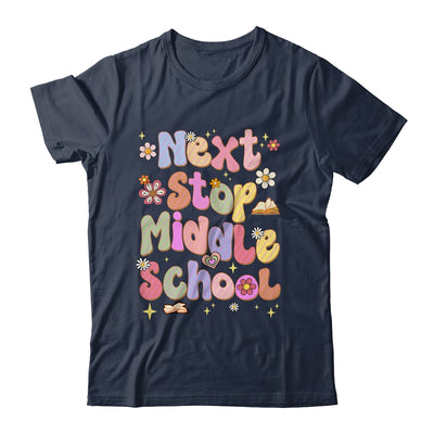 Next Stop Middle School Groovy Elementary School Graduation Shirt & Hoodie | teecentury
