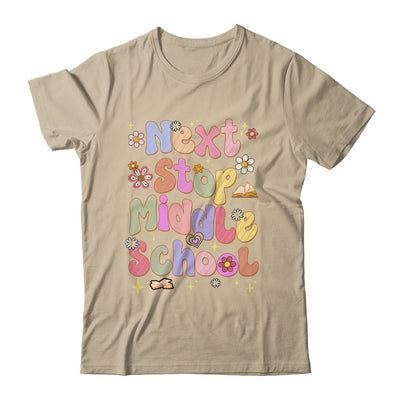 Next Stop Middle School Groovy Elementary School Graduation Shirt & Hoodie | teecentury