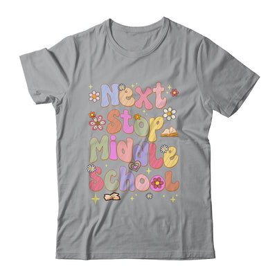 Next Stop Middle School Groovy Elementary School Graduation Shirt & Hoodie | teecentury