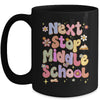 Next Stop Middle School Groovy Elementary School Graduation Mug | teecentury