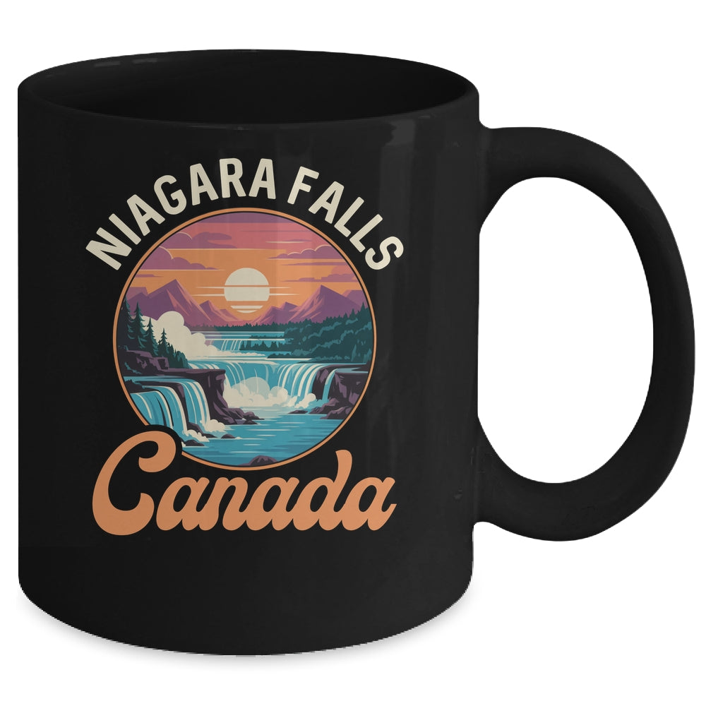 Niagara Falls Canada Retro Family Vacation Trip Men Women Mug | teecentury