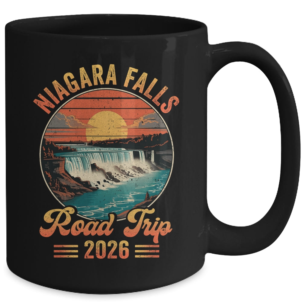 Niagara Falls Road Trip 2026 Summer Vacation Family Matching Mug | teecentury