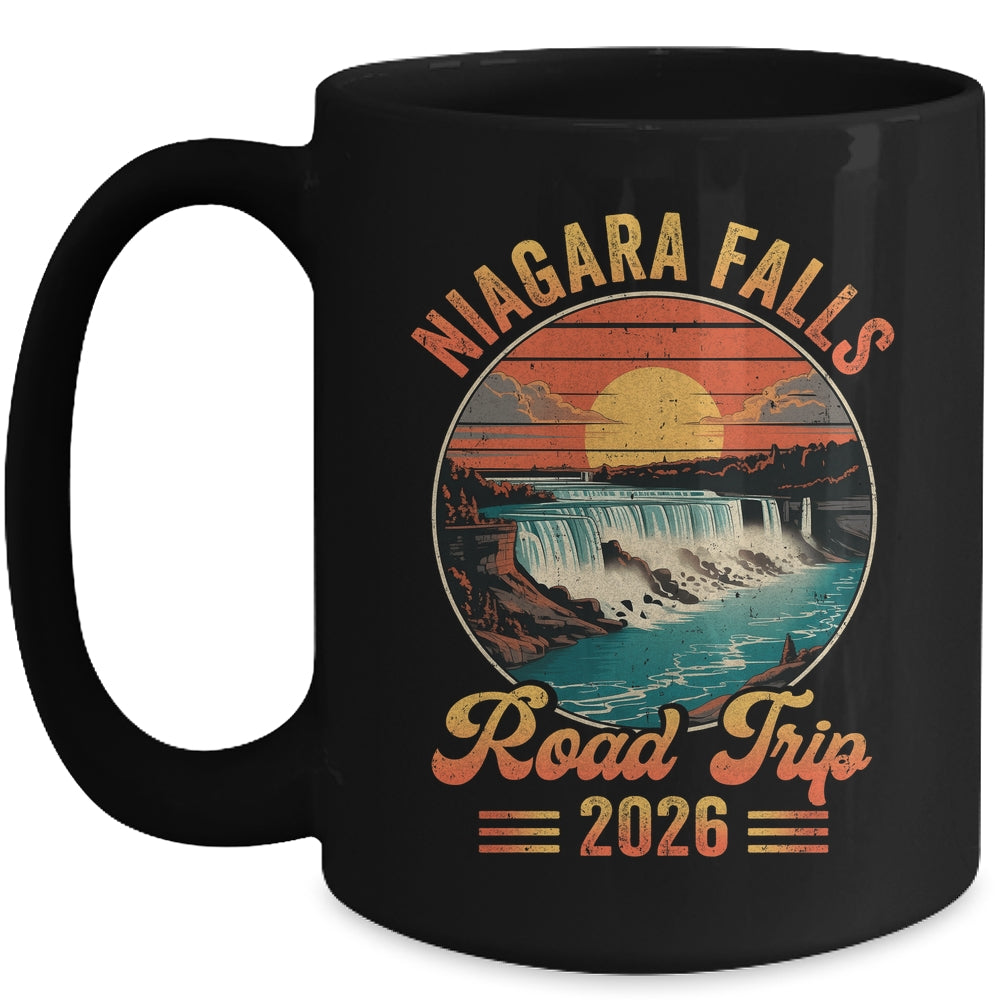 Niagara Falls Road Trip 2026 Summer Vacation Family Matching Mug | teecentury
