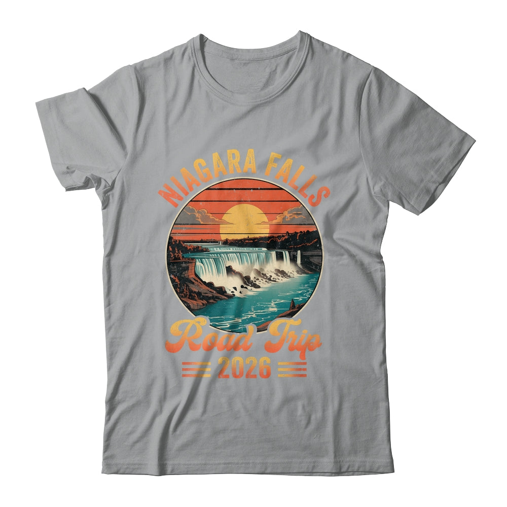 Niagara Falls Road Trip 2026 Summer Vacation Family Matching Shirt & Tank Top | teecentury