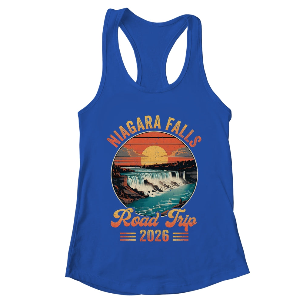 Niagara Falls Road Trip 2026 Summer Vacation Family Matching Shirt & Tank Top | teecentury