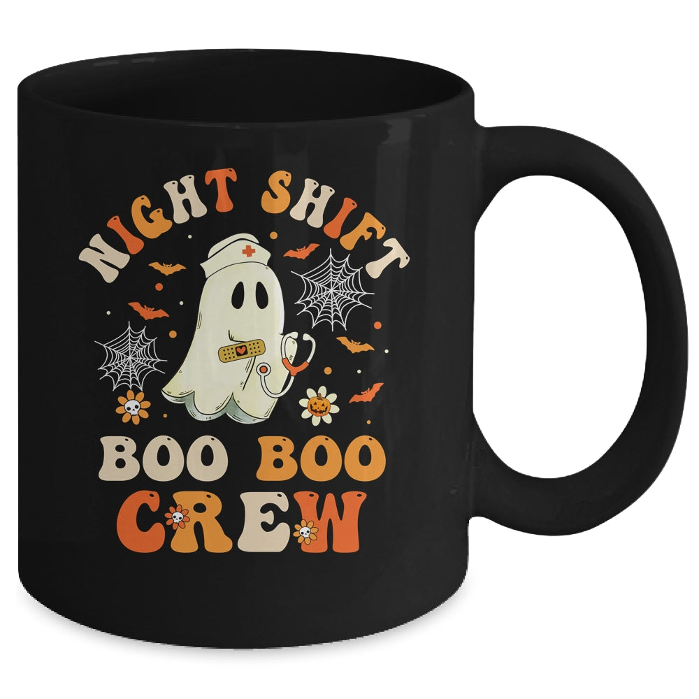 Night Shift Boo Boo Crew Doctor Nurse Ghost Halloween Mug | teecentury