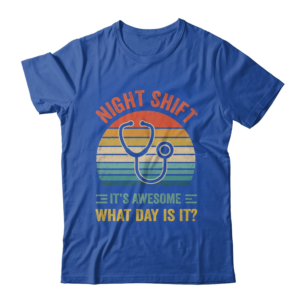 Night Shift Funny Nurse Doctor Nursing RN LPN CNA Women Men Shirt & Hoodie | teecentury