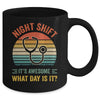 Night Shift Funny Nurse Doctor Nursing RN LPN CNA Women Men Mug | teecentury