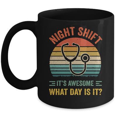 Night Shift Funny Nurse Doctor Nursing RN LPN CNA Women Men Mug | teecentury