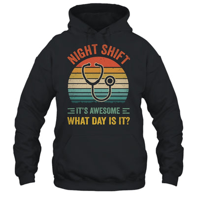 Night Shift Funny Nurse Doctor Nursing RN LPN CNA Women Men Shirt & Hoodie | teecentury