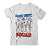 Night Shift Nurse 4th Of July Skeletons Night Shift Squad Shirt & Tank Top | teecentury