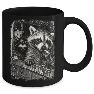 Night Trash Panda Crew Raccoon Opossum Skunk Meme Halloween Mug | teecentury