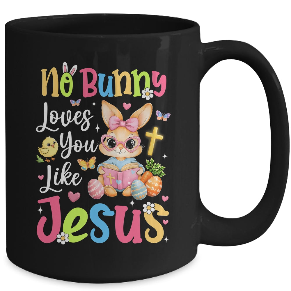 No Bunny Loves You Like Jesus Cute Christian Easter Faith Mug | teecentury