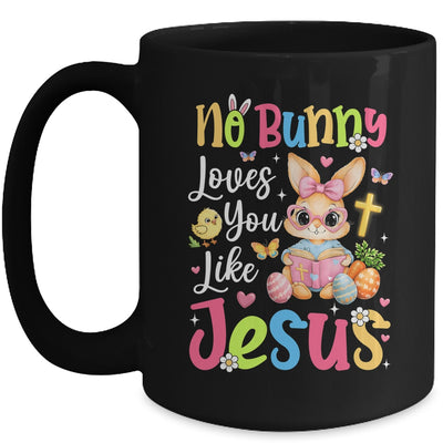 No Bunny Loves You Like Jesus Cute Christian Easter Faith Mug | teecentury
