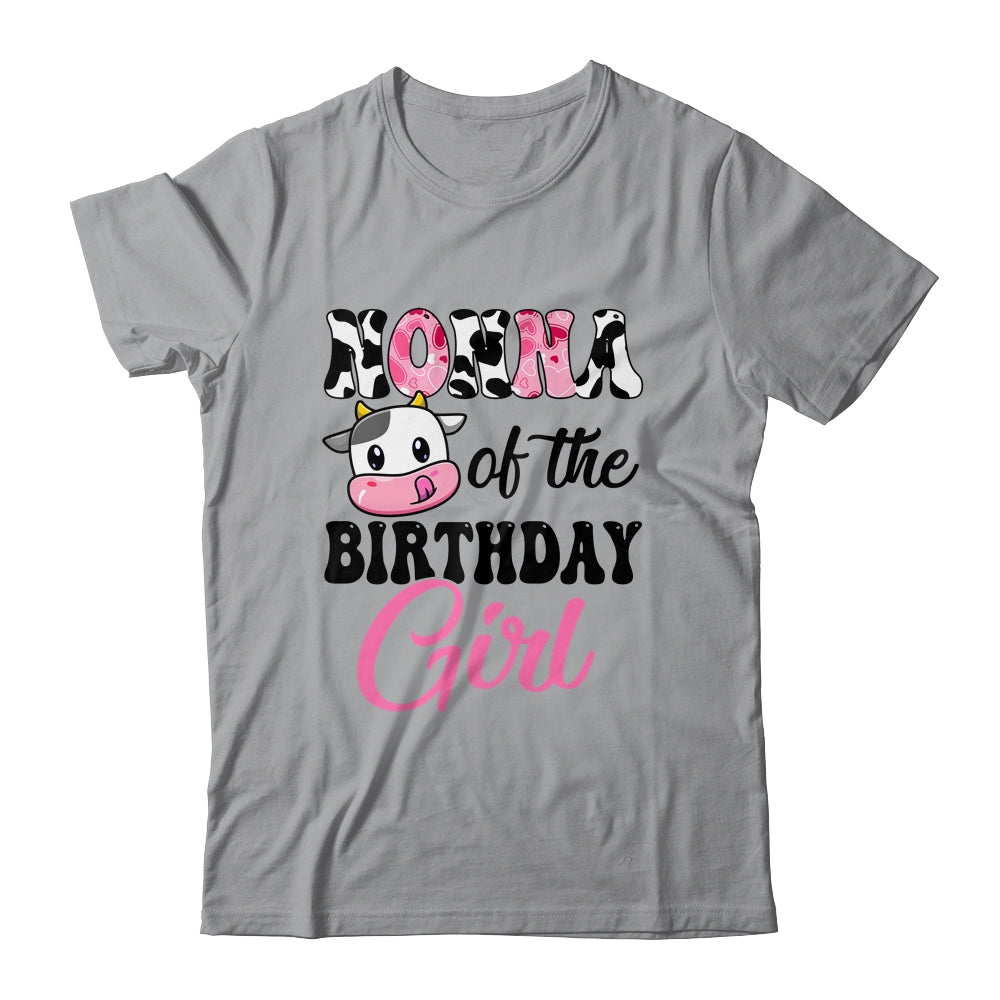 Nonna Of The Birthday Girl Cow Farm 1st Birthday Girl Shirt & Hoodie | teecentury