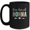 Nonna Women Cute Design One Loved Nonna Mother's Day Mug | teecentury