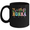 Nonna Women Wildflower Floral Design Nonna Mothers Day Mug | teecentury