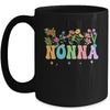 Nonna Women Wildflower Floral Design Nonna Mothers Day Mug | teecentury