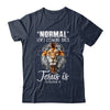 Normal Isn't Coming Back But Jesus Is Cross Christian Lion T-Shirt & Hoodie | Teecentury.com