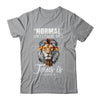 Normal Isn't Coming Back But Jesus Is Cross Christian Lion T-Shirt & Hoodie | Teecentury.com