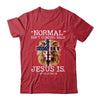 Normal Isnt Coming Back Jesus Is Revelation 14 US Flag Lion Shirt & Hoodie | teecentury