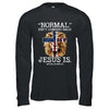 Normal Isnt Coming Back Jesus Is Revelation 14 US Flag Lion Shirt & Hoodie | teecentury