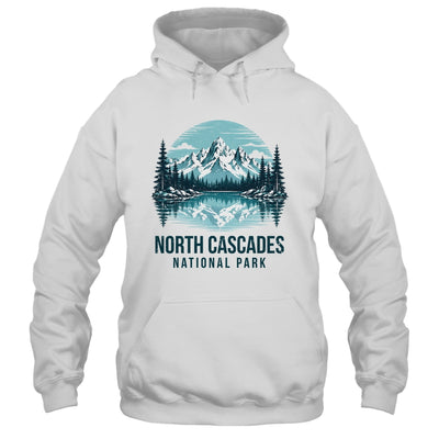 North Cascades National Park Retro Mountain Lake Outdoor Hiking Shirt & Tank Top | teecentury