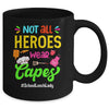 Not All Superheroes Wear Capes Lunch Lady Cafeteria Worker Mug | teecentury
