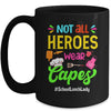 Not All Superheroes Wear Capes Lunch Lady Cafeteria Worker Mug | teecentury