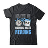 Nothing Beats Reading Rock Paper Scissors Funny Book Lover Shirt & Hoodie | teecentury