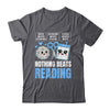Nothing Beats Reading Rock Paper Scissors Funny Book Lover Shirt & Hoodie | teecentury