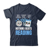 Nothing Beats Reading Rock Paper Scissors Funny Book Lover Shirt & Hoodie | teecentury