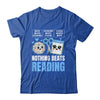 Nothing Beats Reading Rock Paper Scissors Funny Book Lover Shirt & Hoodie | teecentury
