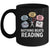 Nothing Beats Reading Rock Paper Scissors Funny Reading Book Mug | teecentury