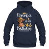 November Is My Birthday African American Woman Birthday Queen Shirt & Tank Top | teecentury