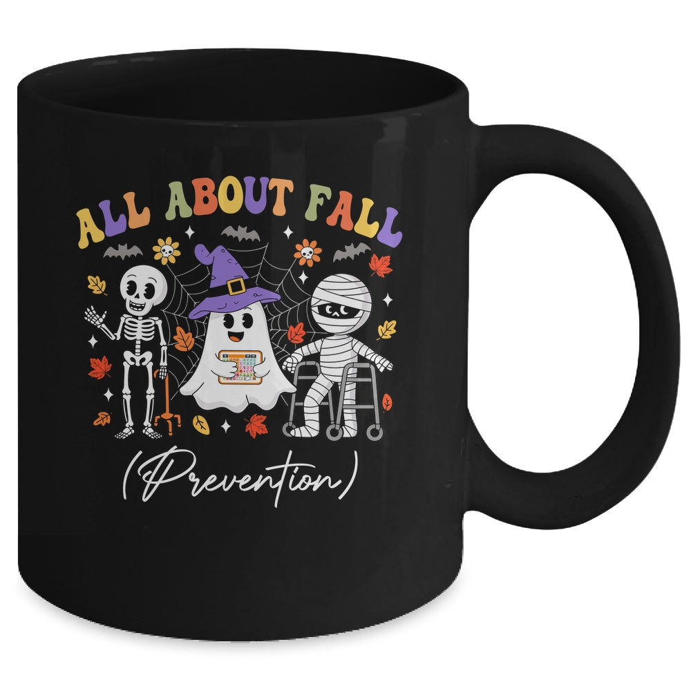 Nurse All About Fall Prevention Fall Physical Therapy PT Mug | teecentury