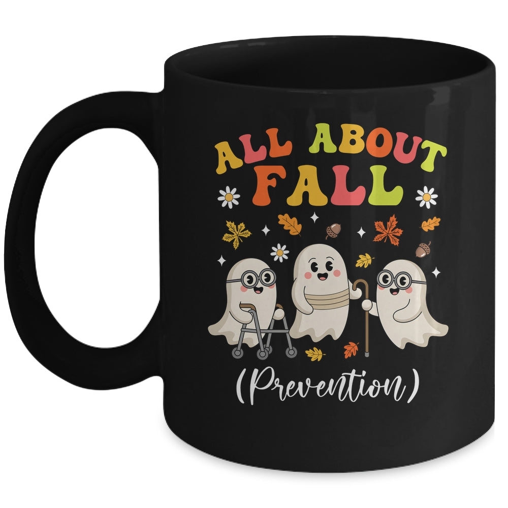 Nurse All About Fall Prevention Fall Physical Therapy PT OT Mug | teecentury