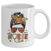 Nurse Autumn Fall Thanksgiving Nursing RN ICU CNA Mug | teecentury