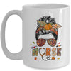 Nurse Autumn Fall Thanksgiving Nursing RN ICU CNA Mug | teecentury