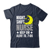 Nurse Night Shift Nursing ER RN CNA Funny Nurse For Wommen Shirt & Tank Top | teecentury