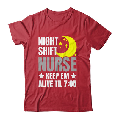 Nurse Night Shift Nursing ER RN CNA Funny Nurse For Wommen Shirt & Tank Top | teecentury