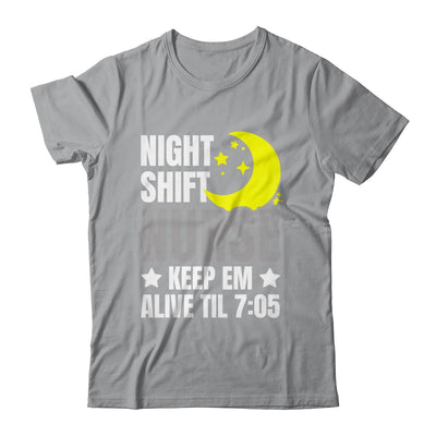 Nurse Night Shift Nursing ER RN CNA Funny Nurse For Wommen Shirt & Tank Top | teecentury